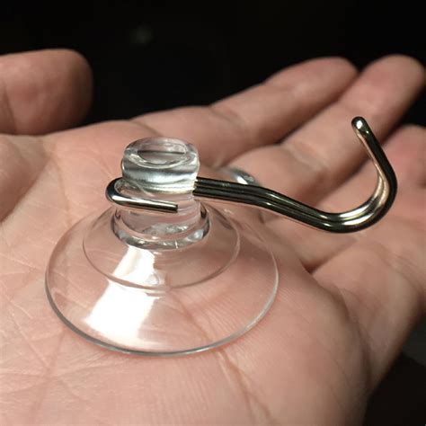 Do not use ammonia based cleaners, in particular, as they can ruin the suction cup. 30mm small suction cups with metal hook - iSuctionCups