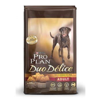 Specially formulated by our vets and nutritionists, pro plan light with optiweight is proven to support healthy weight loss as part of a balanced dog diet. Purina Pro Plan Duo Delice Adult Dog Food Chicken & Rice ...