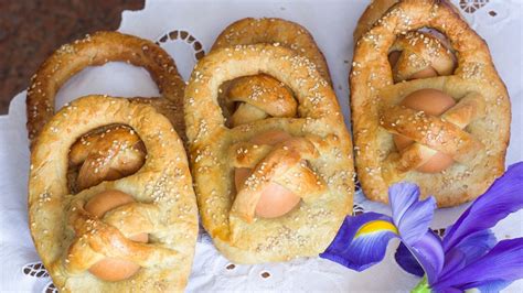 Typically easter bread is a sweetened, egg bread with traditional origins hailing from european countries, mainly from greek and italian heritages. Easter traditional "palummeddi", fun for children and ...