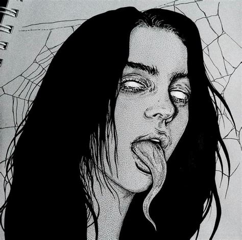 13,172,098 likes · 799,398 talking about this. Billie Eilish art by @rayne.art | Tumblr bild, Zeichnung ...