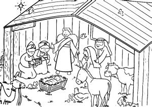 Kleurplaten kerstverhaal herders / kleurplaten en zo » kleurplaten van bijbel kerstverhaal : Bijbelse Kerstverhaal kleurplaten | Leuk voor kids