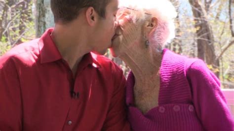 Hettie is a short haired granny who gets wet seeing the handsome delivery boy rob. Incredible! This 91-year-old woman still has sex with her ...