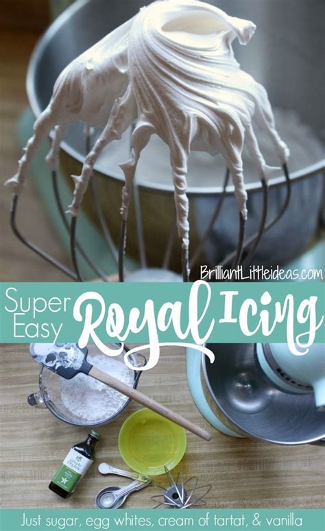 Made with no corn syrup. Super Easy Royal Icing | Best royal icing recipe ...