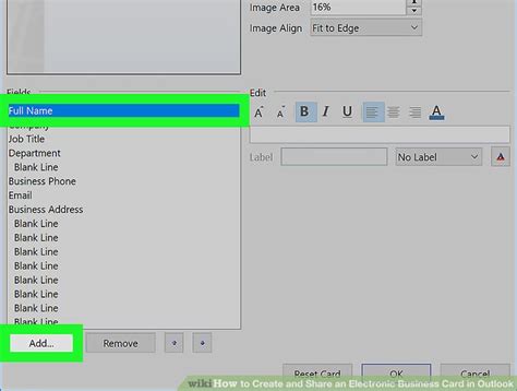 In the edit signature box, type the text that you want to include in the. How to Create and Share an Electronic Business Card in Outlook
