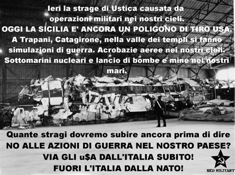 Perché dopo 40 anni la strage del 27 giugno 1980 in cui persero la vita 81 persone (senza contare racconta daria bonfietti, presidente dell'associazione vittime della strage di ustica: Red Militant » Ieri la strage di Ustica, oggi la Sicilia è ...