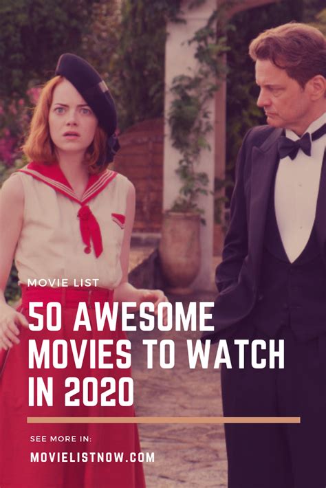 Which movie is your favorite? 50 Awesome Movies to Watch in 2020 in 2020 | Good movies ...