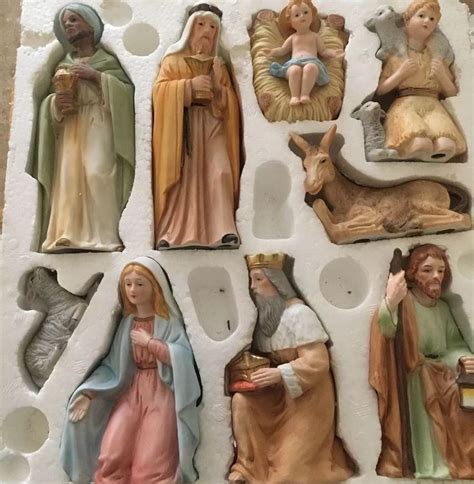 Maybe you would like to learn more about one of these? VINTAGE Homco Home Interior 9 PC. NATIVITY SET #5599 With ...