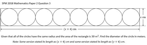 Jabatan pelajaran negeri terengganu ingin menganjurkan satu kursus pengajaran. The most controversial question from Paper 2 Mathematics ...