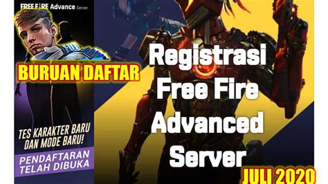 garena free fire how to download advance server and new features of advance server of free fire. Cara Daftar Advance Server Free Fire Bulan Juli 2020 - YouTube