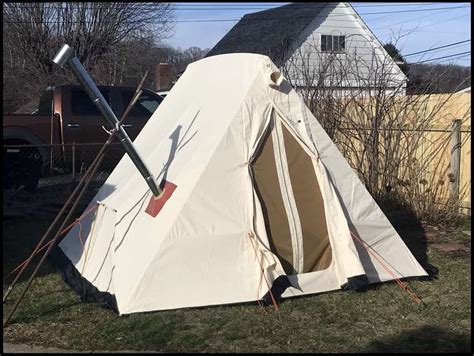 Psalm 146 warns against trusting in man. Stove pipe through side of tent????