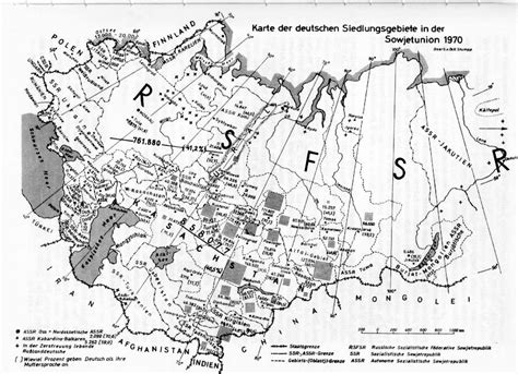 60067150 © roland geisheimer /. Russlanddeutsche Siedlungsgebiete Karte der deutschen ...