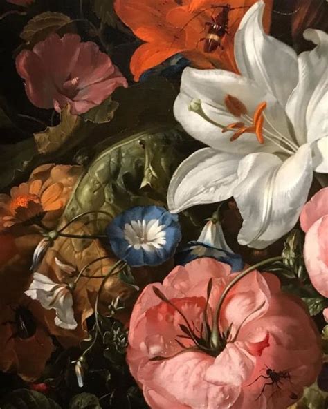 Linda nochlin's provocative question why have there been no great women artists?, posed in her groundbreaking 1971 essay of the same name, will resonate with visitors to the exhibition rembrandt and the dutch golden age: Flowers in a Glass Vase (detail), 1704. Rachel Ruysch ...