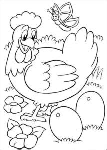 Menggambar dan mewarnai ayam menggambar ayam adalah binatang yang sering dipelihara di. Gambar Mewarnai Ayam Untuk Anak TK,SD dan PAUD