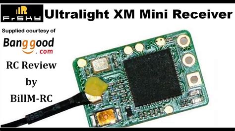 Maybe you would like to learn more about one of these? Frsky Ultralight XM mini receiver review - YouTube