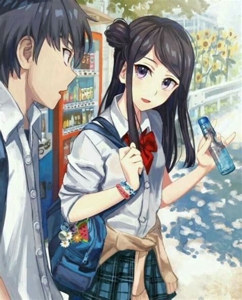 Kumpulan gambar anime couple keren romantis cocok buat. 34++ Gambar Anime Pp Couple Anime Terpisah Keren - Rudi Gambar