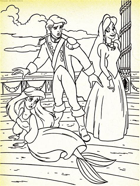 Find out your favorite coloring sheets in the little mermaid coloring pages. Prince eric coloring pages Photo - 18 - timeless-miracle.com