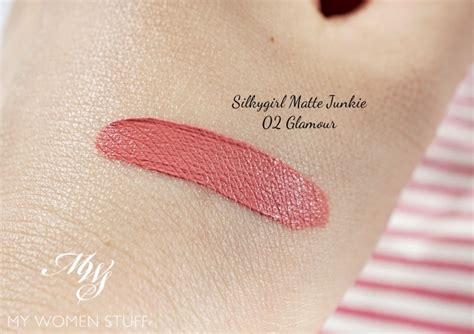 Silkygirl's matte junkie lip creams. Review: Silkygirl Matte Junkie Lip Cream 02 Glamour
