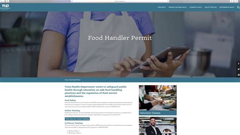 Study and test for free. How To Take Your Food Handler Permit Training Online - YouTube