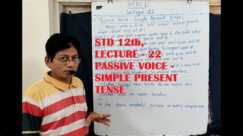 We did not find results for: STD 12th, LECTURE 22 PASSIVE VOICE SIMPLE PRESENT TENSE ...