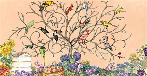 The classiest cards on the web! Thinking of You Avian Arbour e-card by Jacquie Lawson