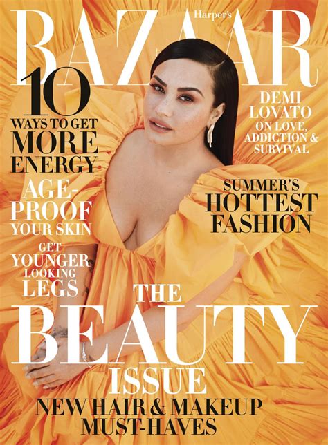 Marshmello & demi lovato · 2020. Demi Lovato - Harper's Bazaar - May 2020 - Celebzz