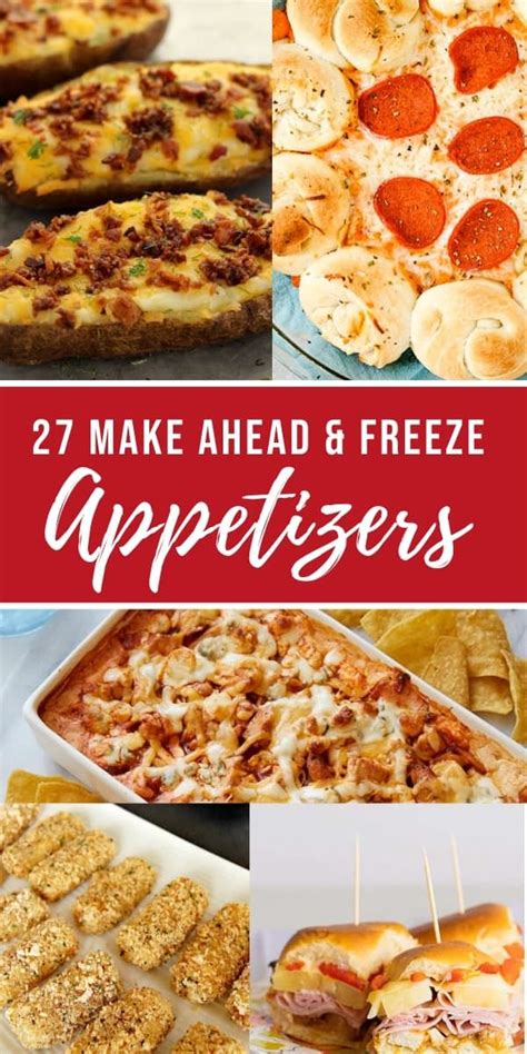 17 shrimp appetizers you need for party season. 27 Easy Make-Ahead & Freeze Appetizers (With images ...