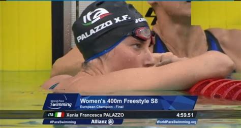 9.55 nei 200 misti femminili categoria sm8 sarà presente xenia francesca palazzo. Nuoto Paralimpico, Francesca Palazzo oro europeo in un ...