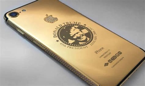 Este detector se caracteriza por la búsqueda de pepitas de oro, no en cuanto a. ¿Cuánto cuesta un iPhone 7 de oro con la cara de Donald Trump?