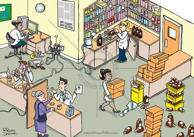 Our evaluations are done at no cost to the employees, unions, or employers. Cartoon of pharmacy health hazards, smoking in non smoking ...