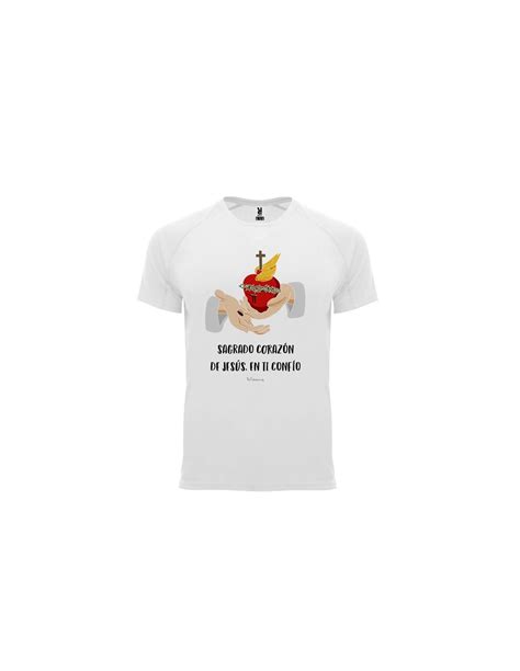 Sagrado corazon de jesus en ti confio. Camiseta · Sagrado Corazón de Jesús, en ti confío (unisex ...