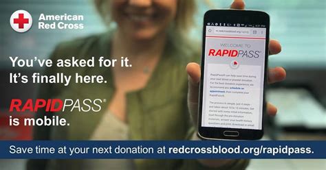 The blood donor app also has a database of local retailers who offer sales and discounts to people who have donated. RapidPass Mobile Offers More Convenience for Blood ...