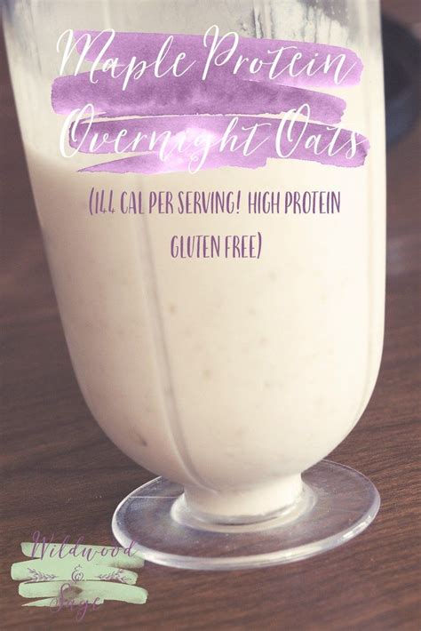 You are probably wondering what are overnight oats. Low Calorie High Protein Overnight Oats / Low-Sugar, High ...