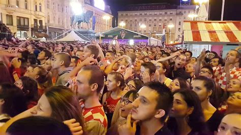 See more ideas about soccer, croatian, croatia. Croatian football fans during the match against England - Zagreb - main square - Croatia - YouTube
