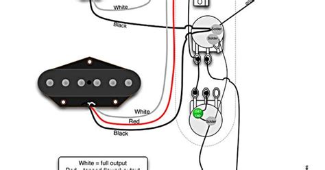Click diagram image to open/view full size version. Tele Wiring Diagram, tapped with a 5 way switch | Telecaster Build | Pinterest | Models and Blog