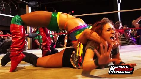 Pins & submissions (humiliation finish) description: Free Match Santana Garrett vs. Veda Scott - Women's ...