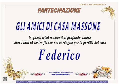 Pubblica i necrologi o inserzioni funebri per anniversari, trigesimi e ringraziamenti sul corriere della sera e la gazzetta dello sport in maniera semplice. Necrologio Federico Volpe | Necrologi Voghera