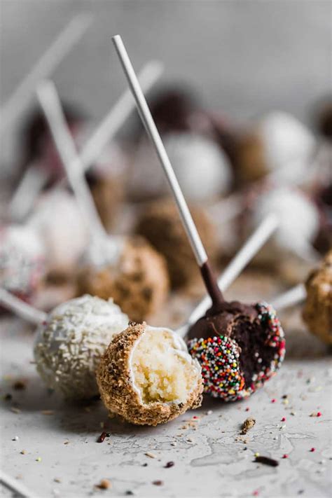 In a large bowl using a hand mixer (or in the bowl of a stand mixer), beat together butter and sugar until light and fluffy. Cake Pop Recipe Using Cake Pop Mold - How To Make Cake ...