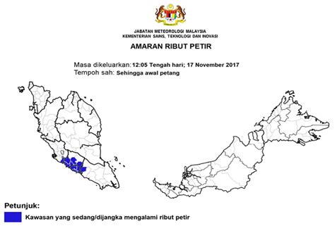 Mym technology m sdn bhd; Lembah Klang, selatan Semenanjung bakal alami cuaca buruk ...