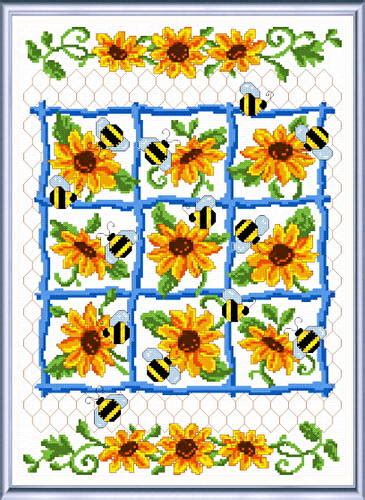 Autumn cross stitch pattern pdf instant download fox cross stitch animal cross stitch leaves cross stitch stylish cross stitch cute cross stitch autumn waltz counted cross stitch pattern. Bees and Sunflowers Cross Stitch Pattern bee