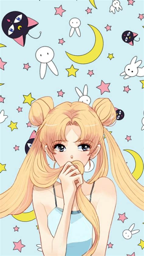 Usagi tsukino sailor moon anime background wallpapers on. Pin by Gary Thomas on Sailor Moon | Sailor moon usagi ...