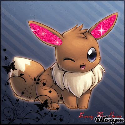 The perfect eevee pokemon eveeevolutions animated gif for your conversation. Eevee/read bio/wears a flower crown | Pokémon Amino