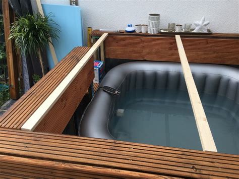 Diese stilvolle holzumrandung ist für alle softub modelle erhältlich. Holzumrandung Whirlpool Mit Anleitung / Softub ...