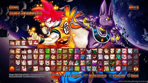 You can just skip through all of the scenes. Dragon Ball: Raging Blast 3 Character Roster By LuciusTembrak On ... Desktop Background