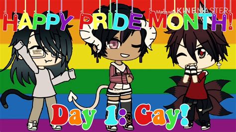 First day of pride month. Happy Pride Month! •|• Day 1: Gay •|• - YouTube