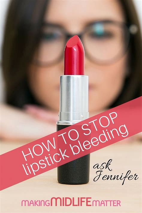 You can remove color bleeding stains by dissolving oxygen bleach in hot water and then allowing the mixture to cool down. Dear Jennifer, I love to wear bright-colored lipsticks in ...