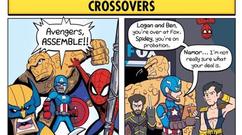 What about dc comics movies' chronological order? Amusing Comic Strip Highlights the Differences of Marvel ...