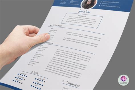 As the name implies, a cover letter is simply a letter of introduction that precedes your resume. (2 color options ) CV template , cover letter template ...