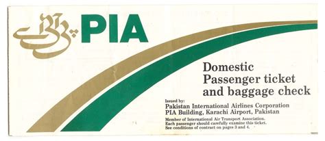 What is online ticketing / booking and how do i use it? PIA Ticket 2 | Pakistan international airlines, Passenger ...