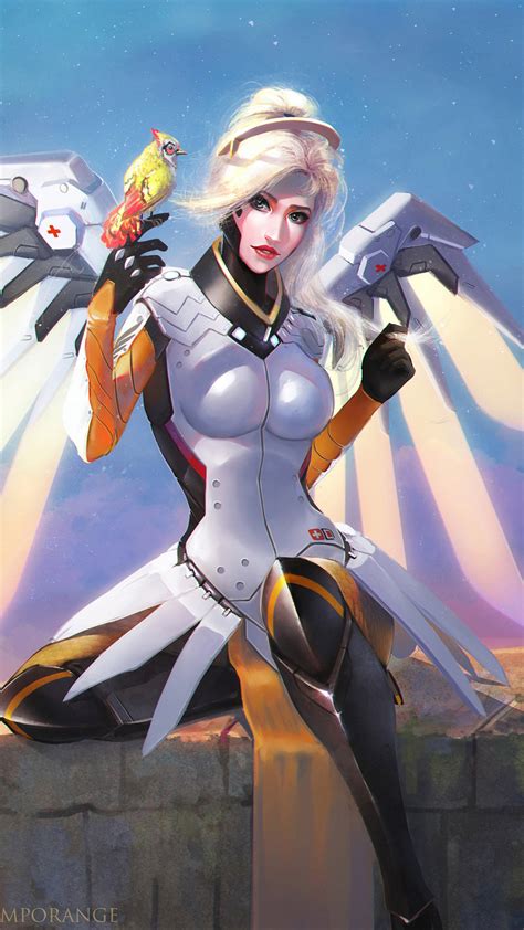 Overwatch settings, hardware, mice, keyboards. 1080x1920 Mercy Overwatch Artwork 3 Iphone 7,6s,6 Plus, Pixel xl ,One Plus 3,3t,5 HD 4k ...