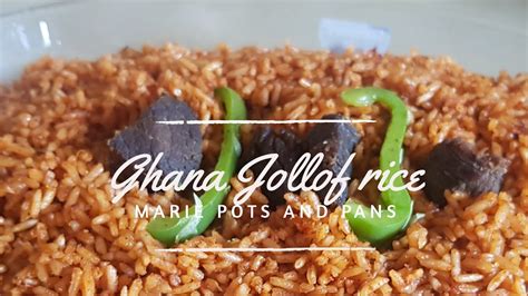 It's both an everyday staple as well as party food. How to prepare the best Ghana jollof rice - YouTube